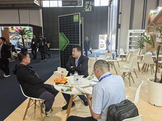 Haitai Solar at the S ã o Paulo Solar Exhibition in Brazil with Its Latest Products