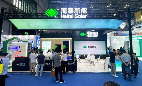 Show off products | Haitai Solar makes its debut at the 3rd International Energy Storage Exhibition