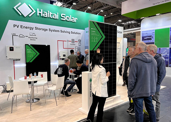 Haitai Solar makes a brilliant appearance at the Birmingham Solar and Energy Storage Exhibition in the UK